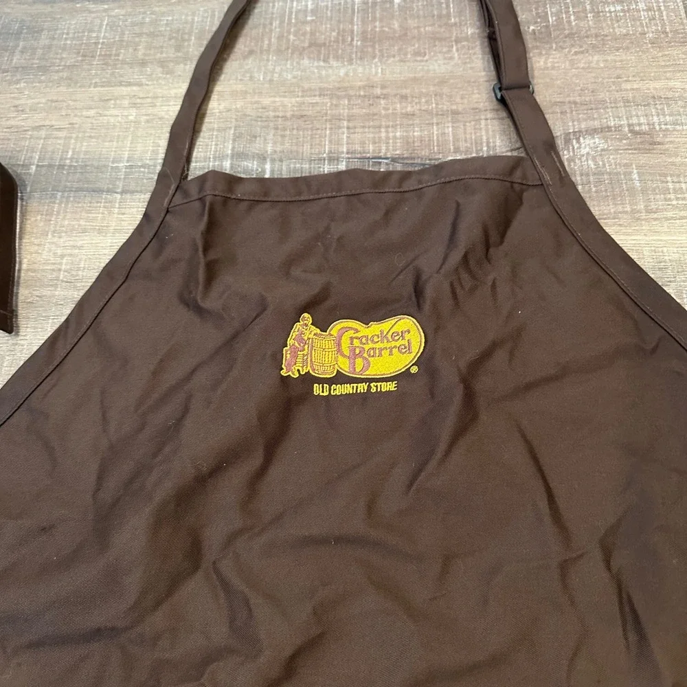 Cracker Barrel Old Country Store Apron Brown WearGuard Workwear One Size Unisex